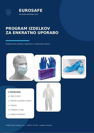 Program izdelkov za enkratno uporabo